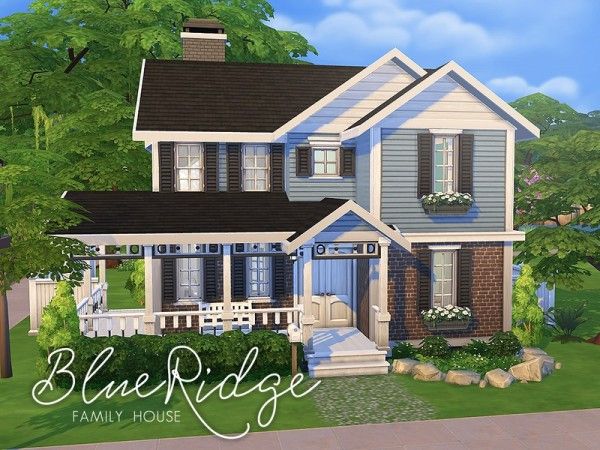 Sims 4 big family house download